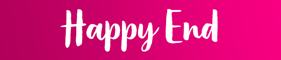 Schriftzug "Happy End"