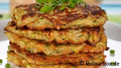 Zucchini-Puffer