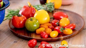 Bunte Tomatenvielfalt