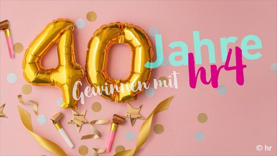 Gewinnspiel 40 Jahre hr4