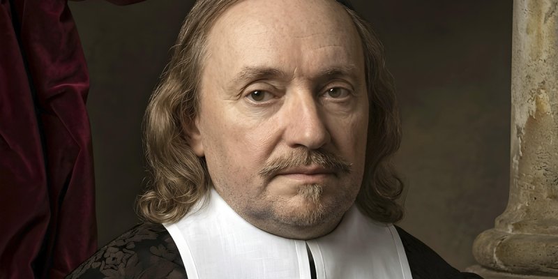 historischer Druck von Paul Gerhardt aus dem 19. Jahrhundert