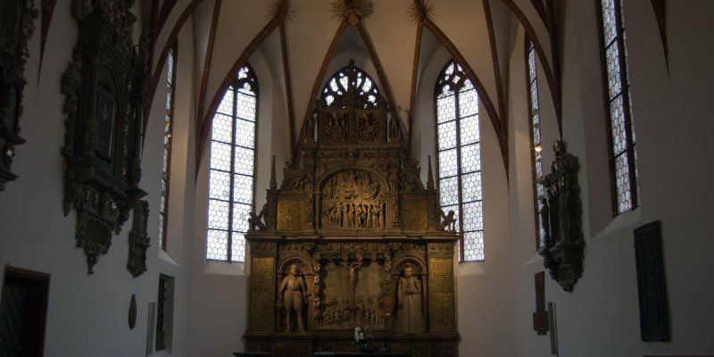 Innenansicht der Stadtkirche Darmstadt